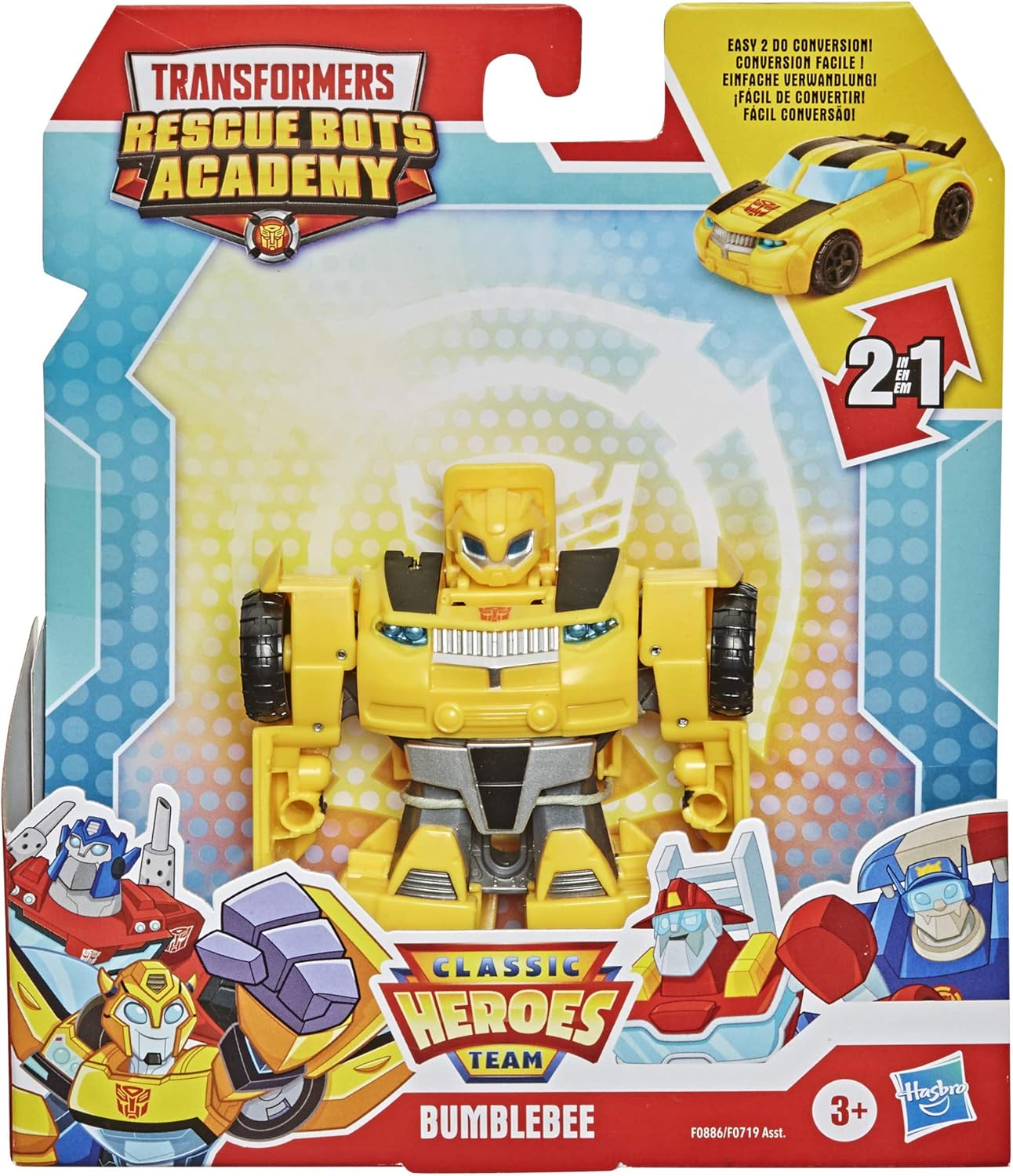 TRANSFORMERS CLASSIC HEROES TEAM RESCAN DƏST