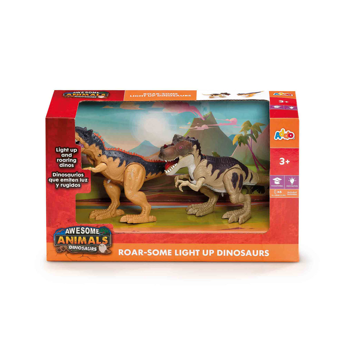 Aa Light Up Dinosaur Set