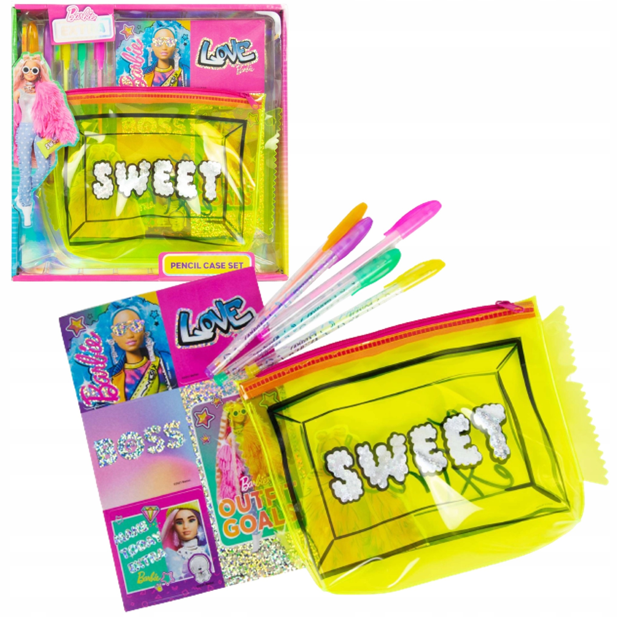 Barbie Pencil Case Set  #