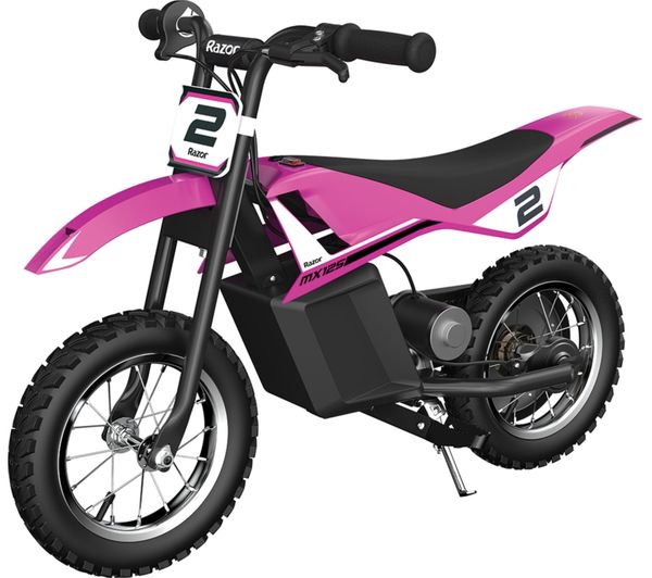 RAZOR Dirt Rocket MX125 Electric Kids Motorbike - Pink