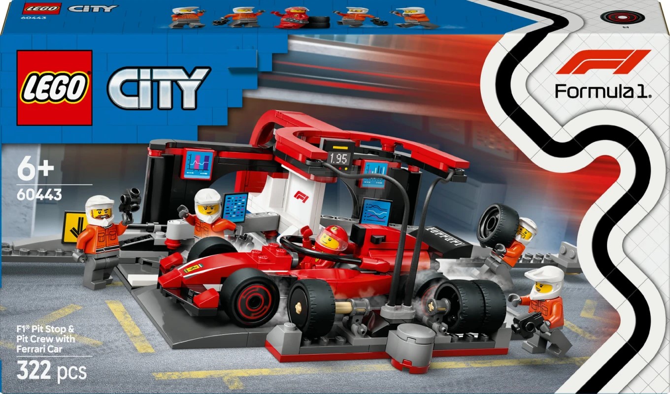 60443  F1® Pit Stop və Pit Crew – Ferrari Yarış Maşını ilə