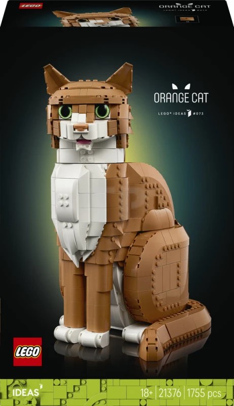LEGO SET 21376-1 - Orange Cat