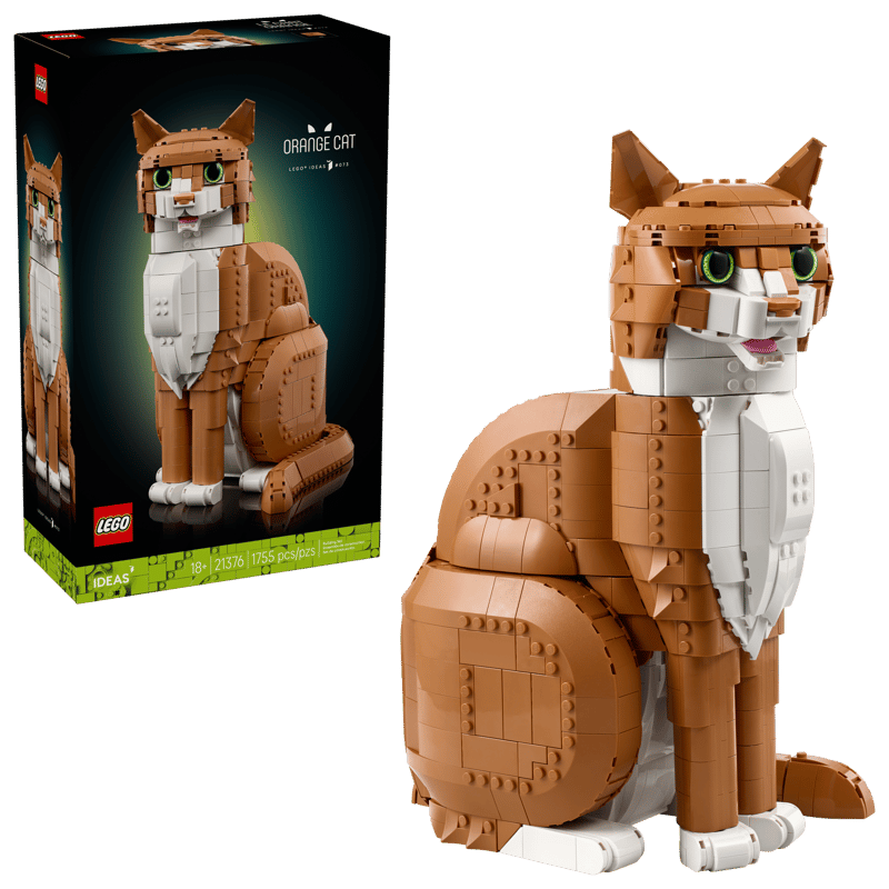 LEGO SET 21376-1 - Orange Cat