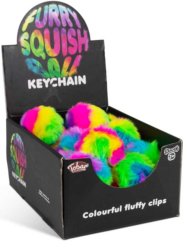 SCRUNCHEMS TÜYLÜ SQUISH TOP AÇAR ZİNCİRİ