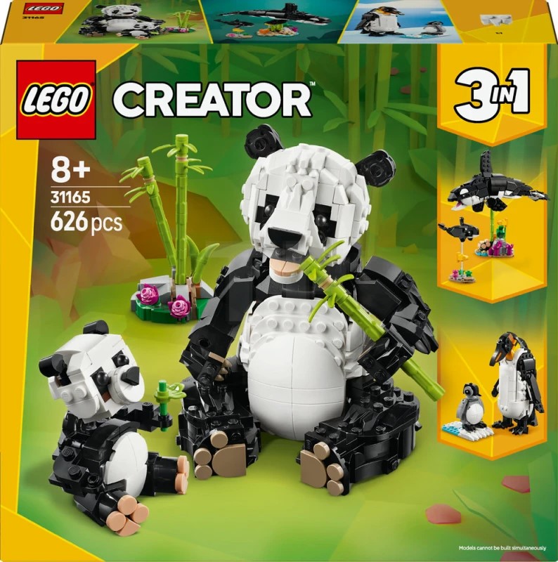 31165 Wild Animals: Panda Family