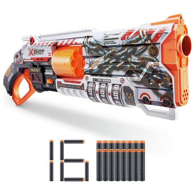 X-Shot Skins Lock Blaster (16 Darts)