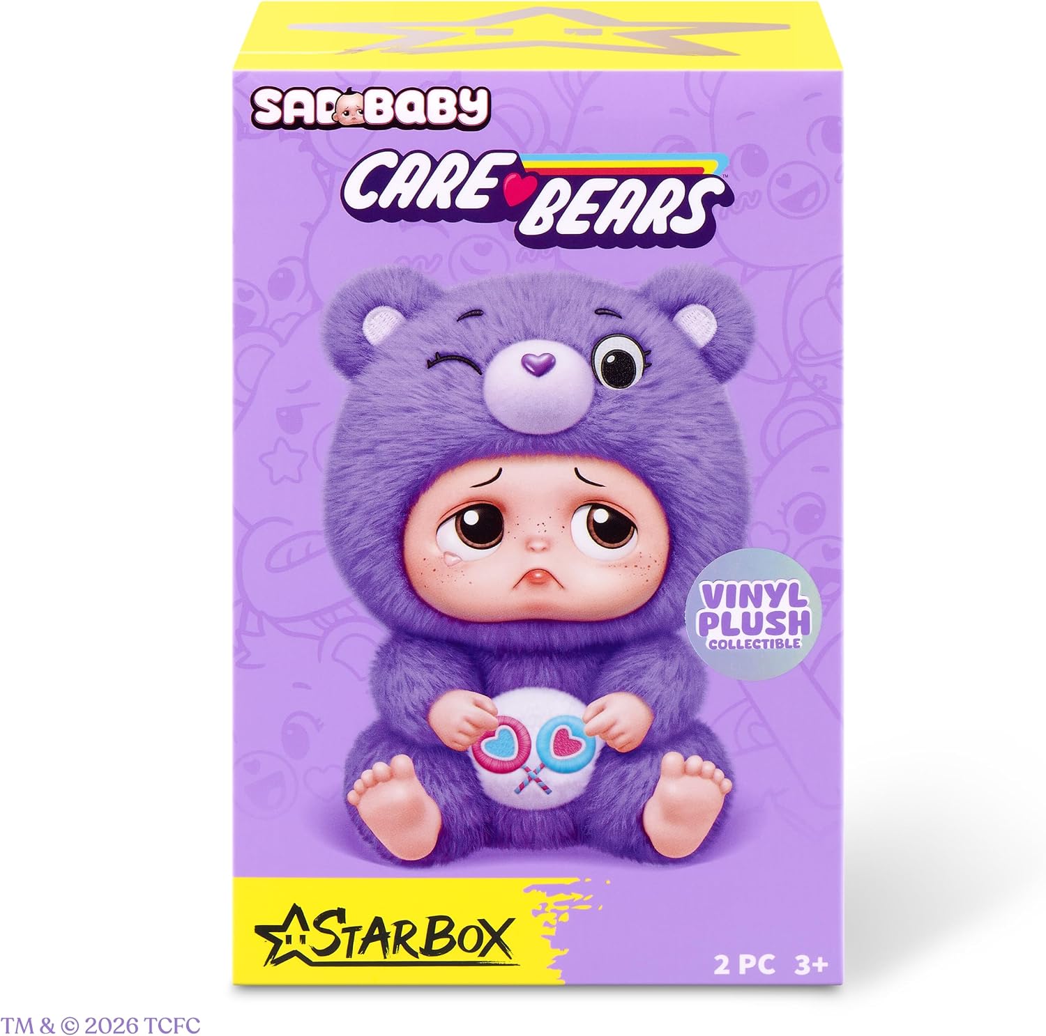 STARBOX Sad Baby Care Bears Series 1 Blind Box Keychains