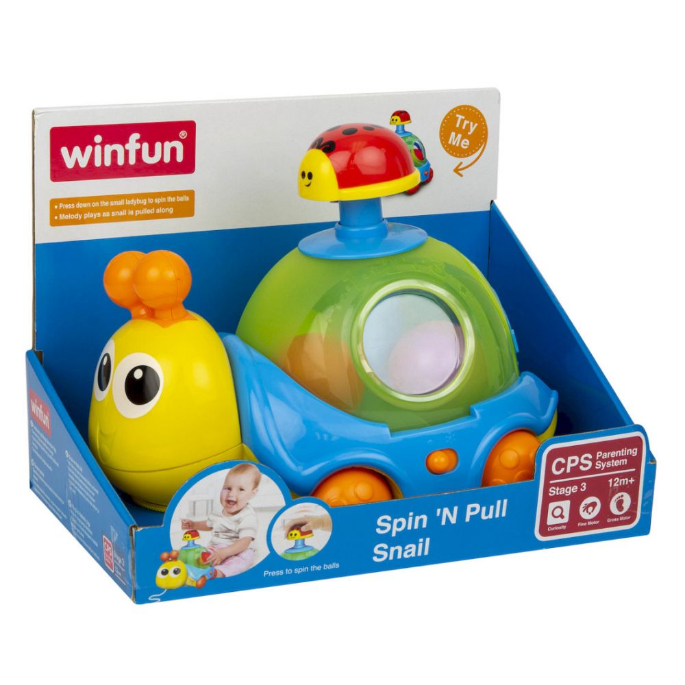 SPIN &  PULL SNAIL