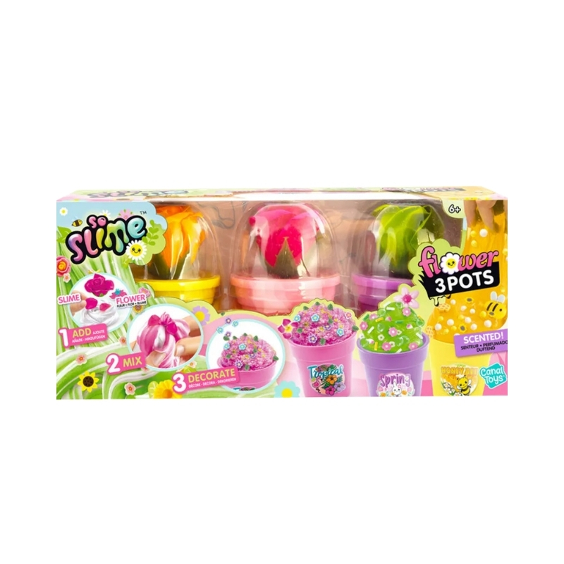 Slime Flowers 3 Pots - Slime Flowers