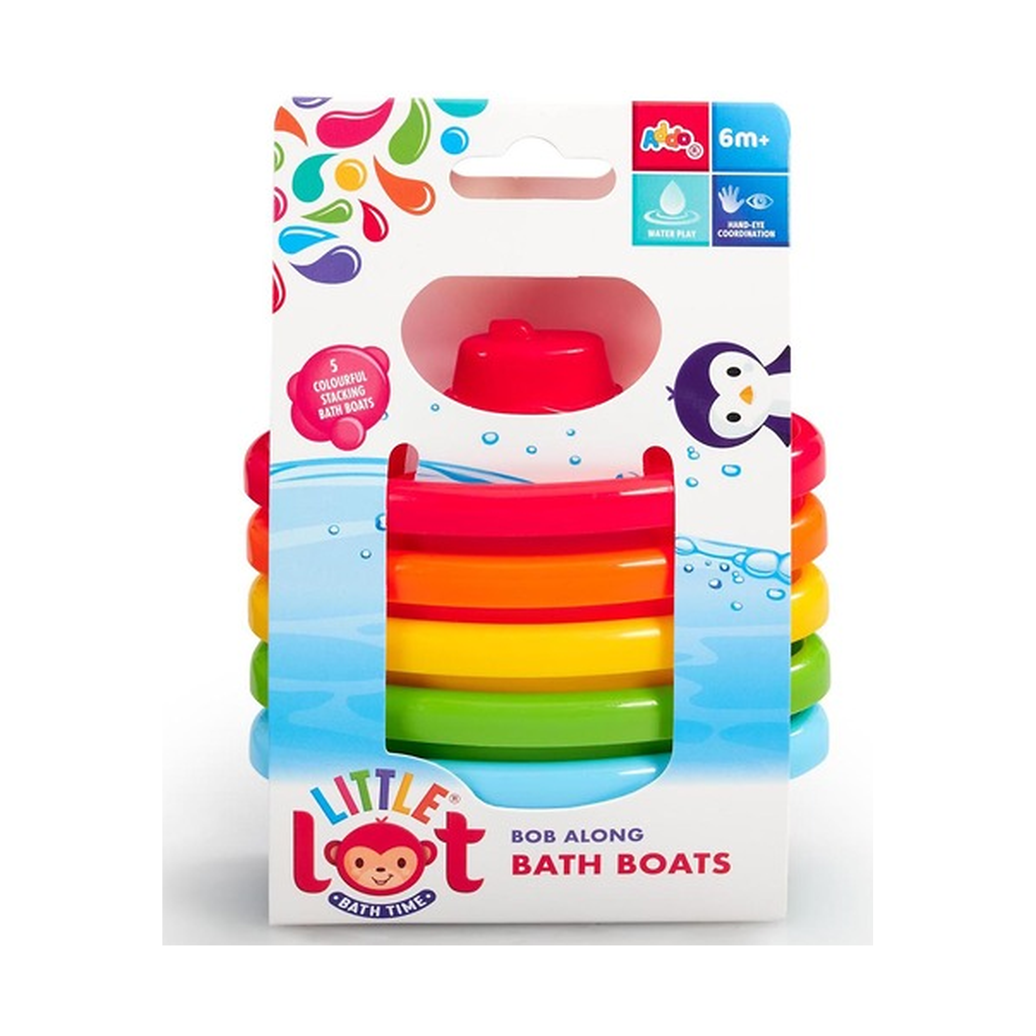 Hamam oyuncağı dəsti Addo Play Boats, 6+ ay