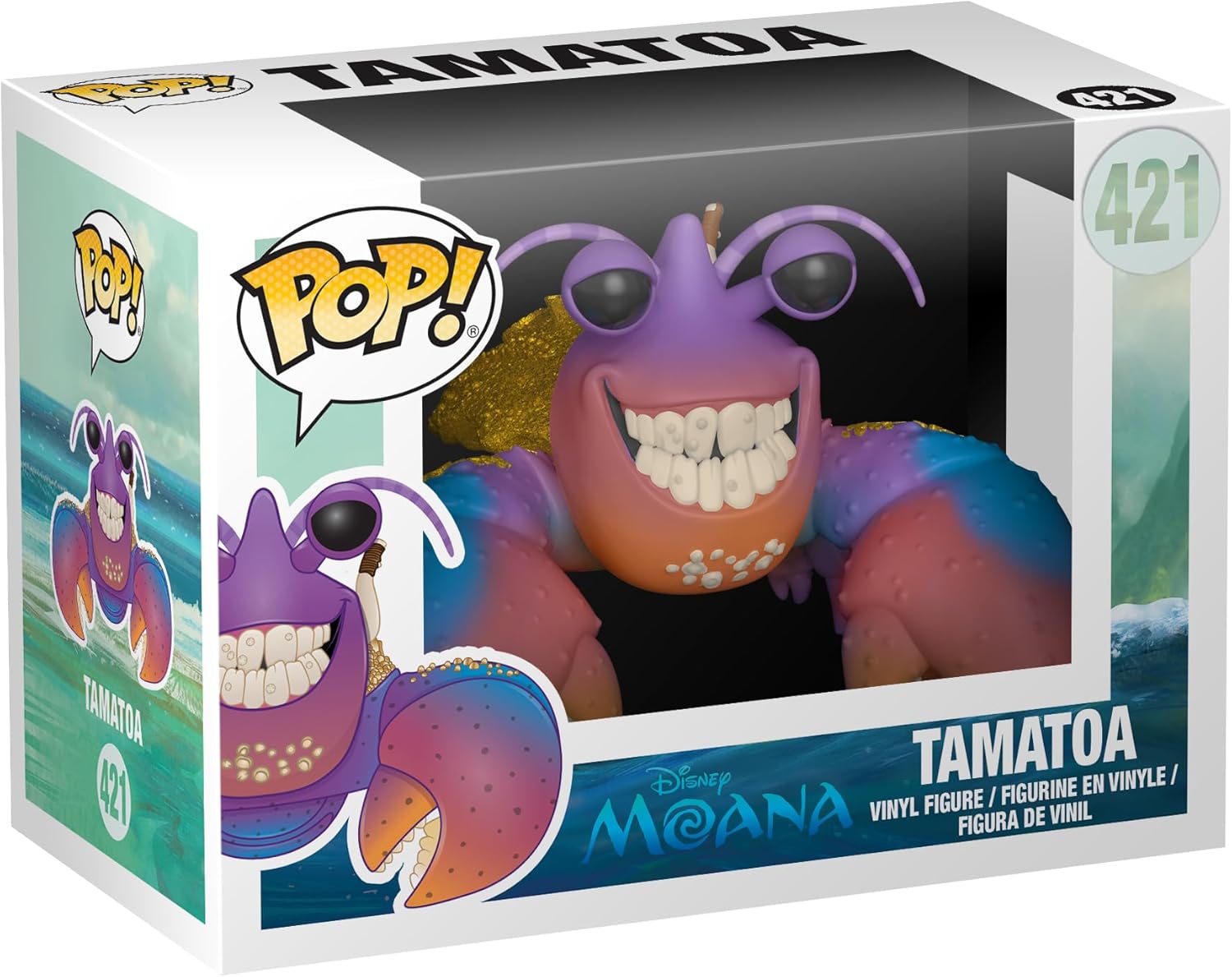 Funko POP! Disney: Moana - Tamatoa,Multicolor,Basic