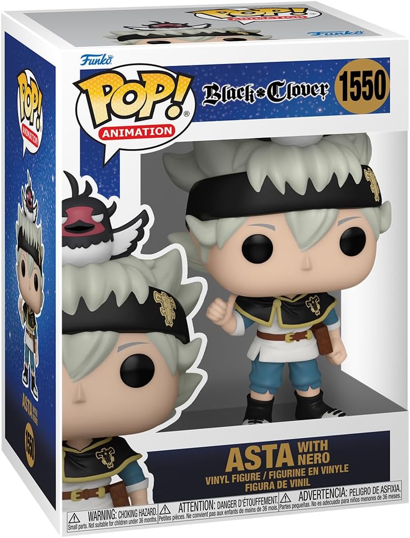 Funko POP! Animation: Black Clover - Asta with Nero