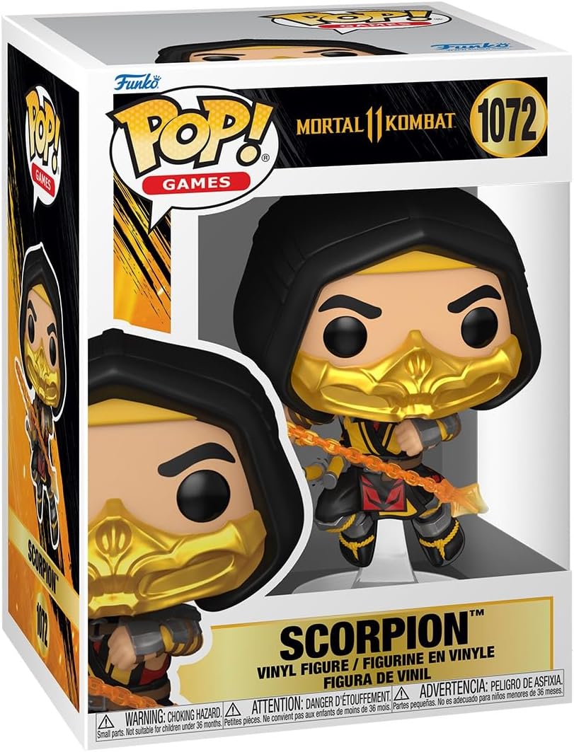 Funko Pop Games: Mortal Kombat 11 Fatality - Scorpion