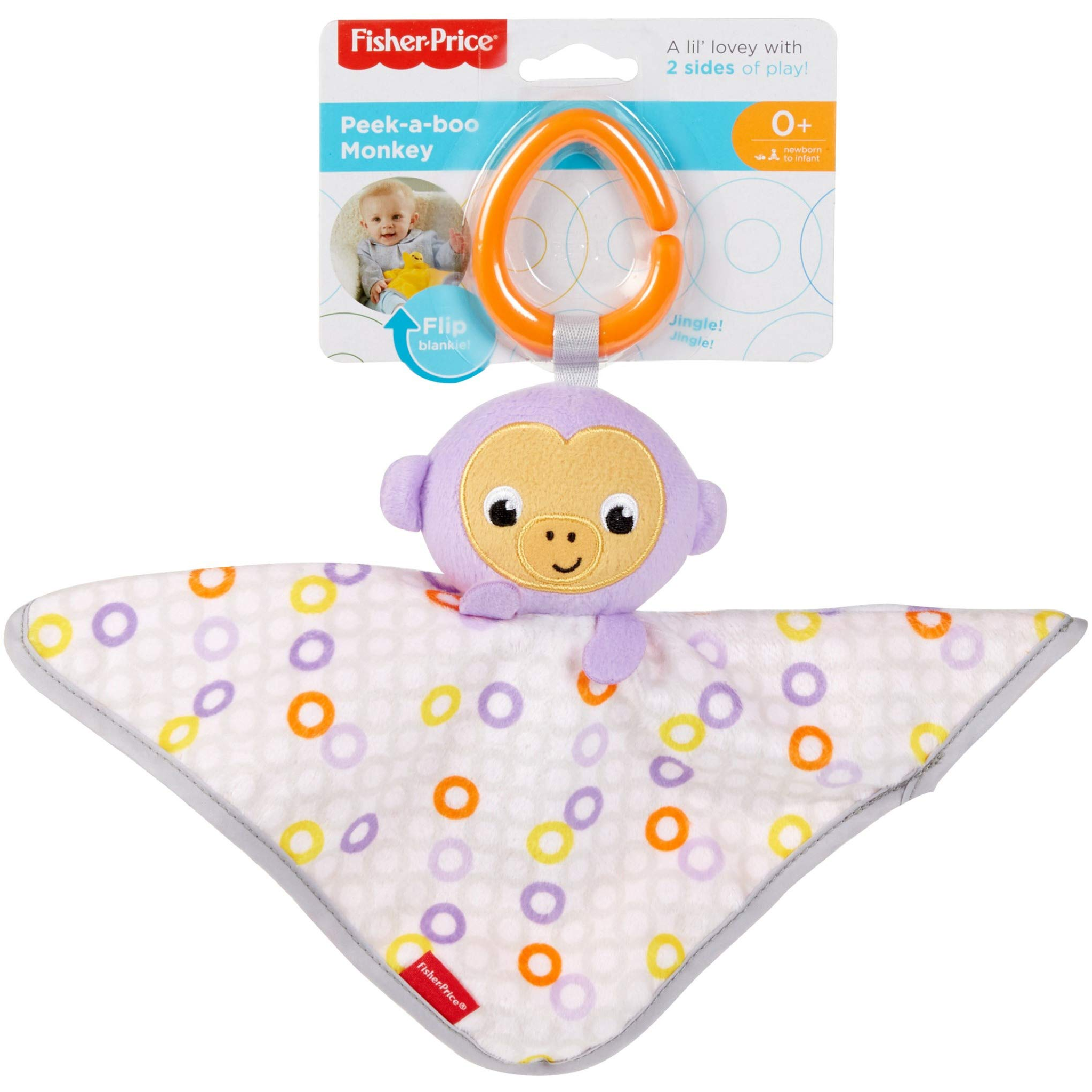 Beşik üzəri yumşaq oyuncaq Fisher-Price® Peek-a-Boo Plush, ikitərəfli, 
məhsul çeşiddə