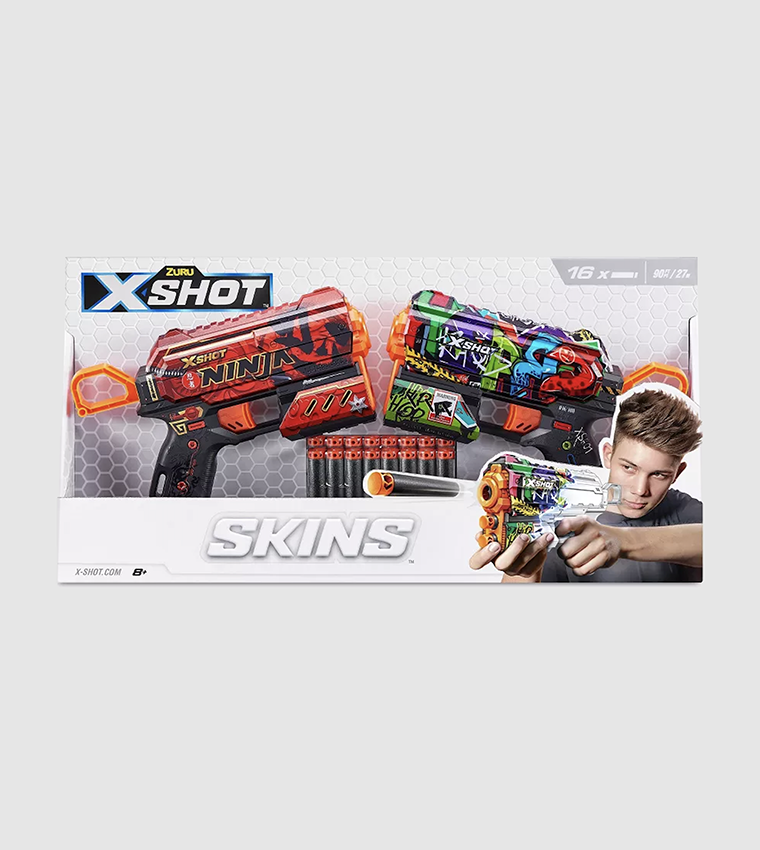 Xshot Skins Flux 2Pk    #