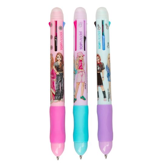 TOP Model Erasable Gel Pen With 4 Colors