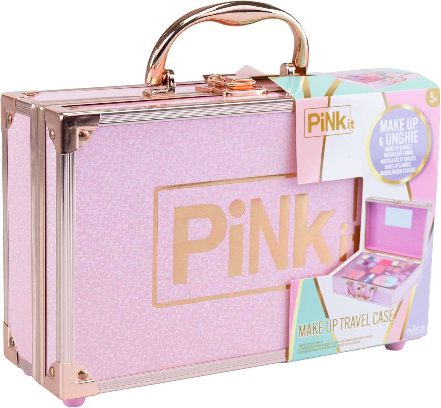PINK IT MAKE UP TRAVEL CASE