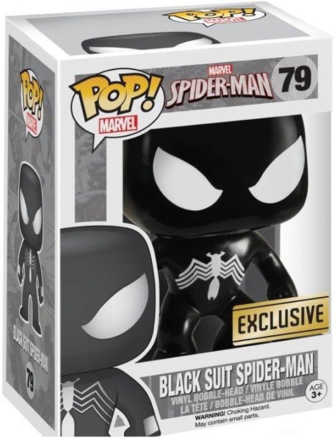 Funko Spider-Man POP! Marvel Black Suit Spider-Man