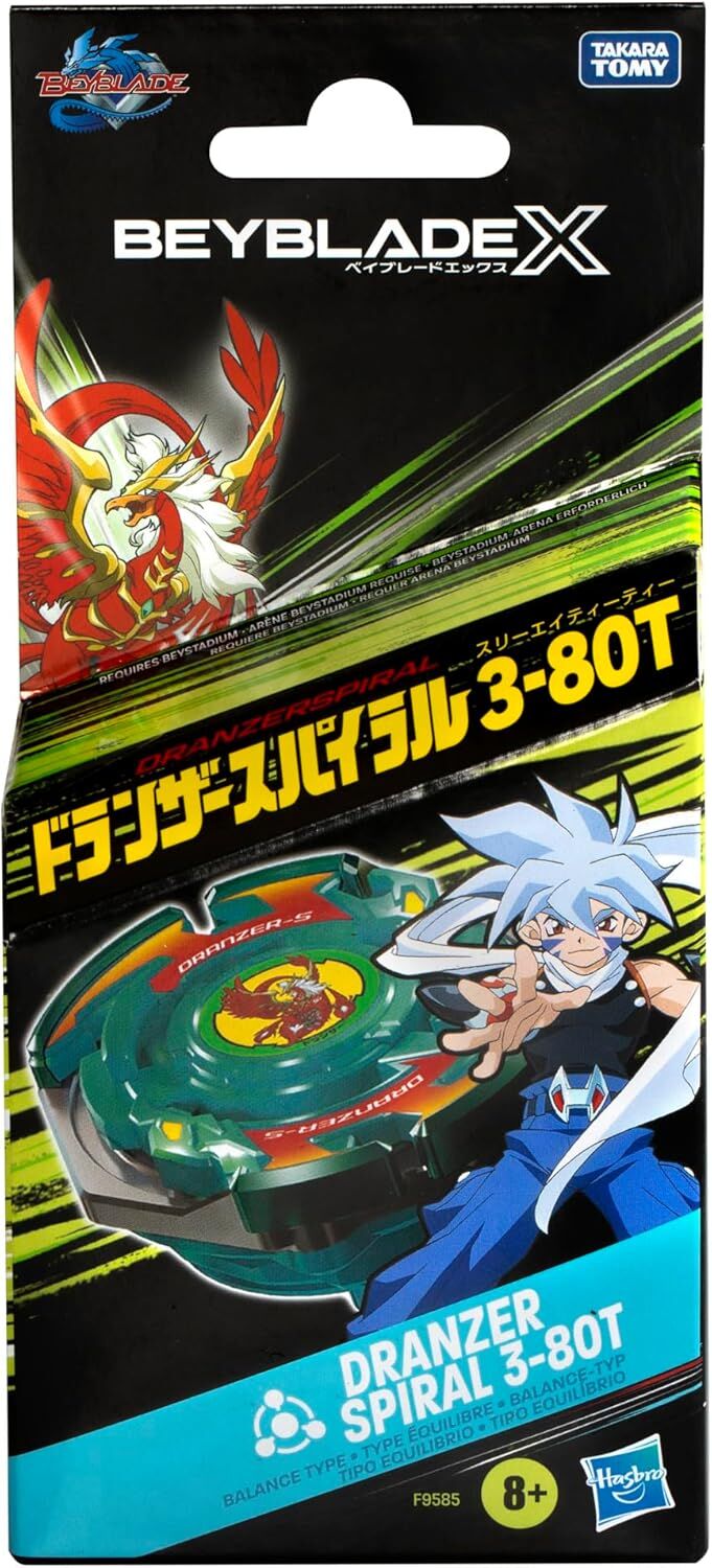 Fırfıra Hasbro Beyblade X Dranzer Spiral 3-80T F9585, 8+ yaş