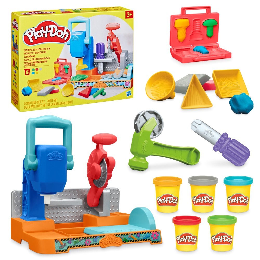 Play-Doh Stamp N Saw Tool Bench