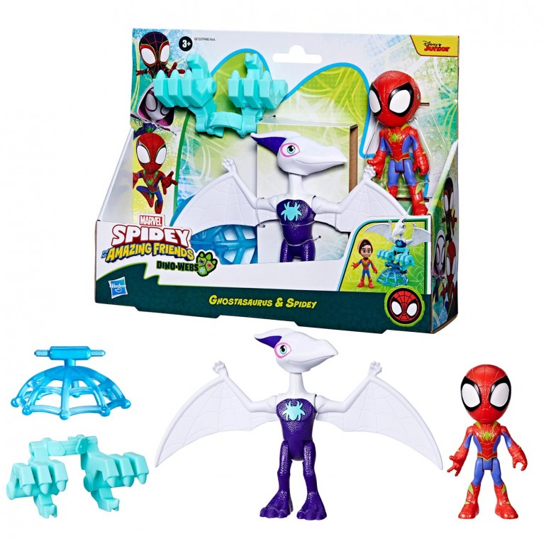 Dino Webs Spidey Marvel Figures And Accessories