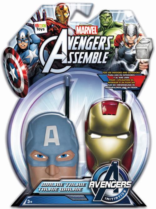 Marvel Avengers Walkie Talkie – Captain America & Iron Man