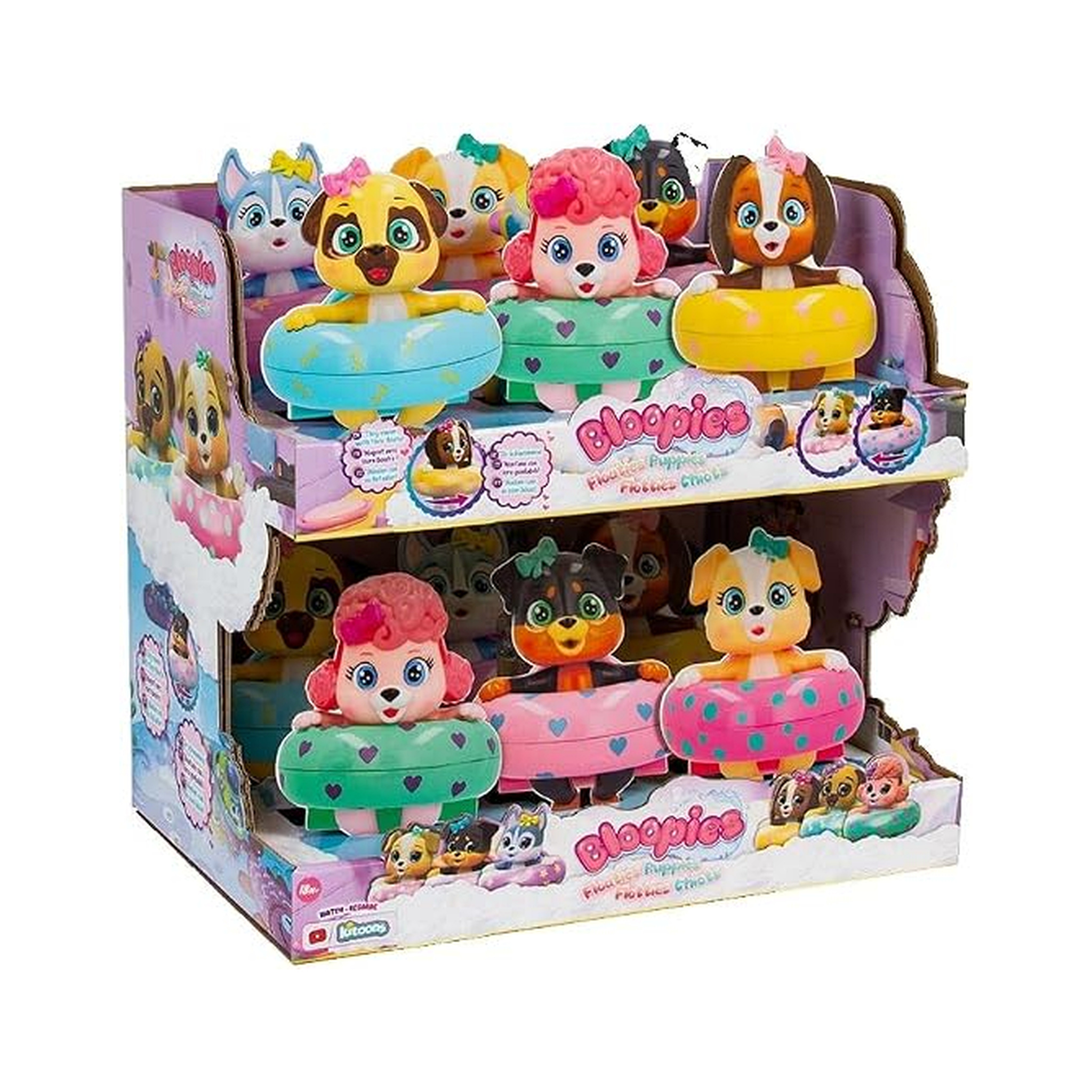 Spectron Bloopies Floaties puppy playing figure