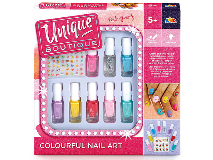 Uşaqlar üçün manikür dəsti Addo Play LTD Unique Boutique Colourful Nail 
Art 5 yaşdan
