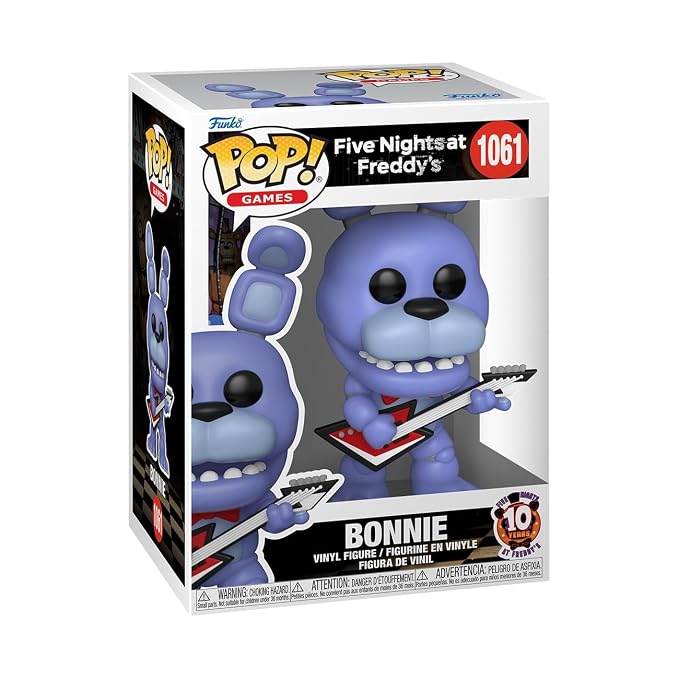 Funko POP! Games: Five Nights at Freddy's - Bonnie,10th Anniversary Anniversary