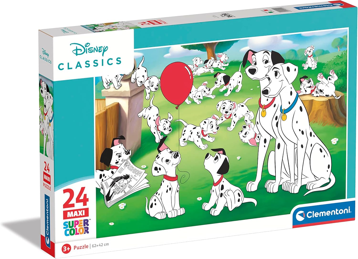 Clementoni Puzzle 24 Maxi – Disney Classics 101 Dalmatianlar