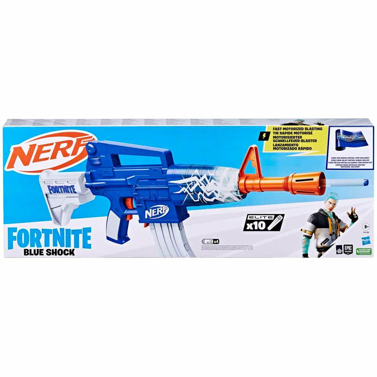 Nerf Fortnite Blue Shock