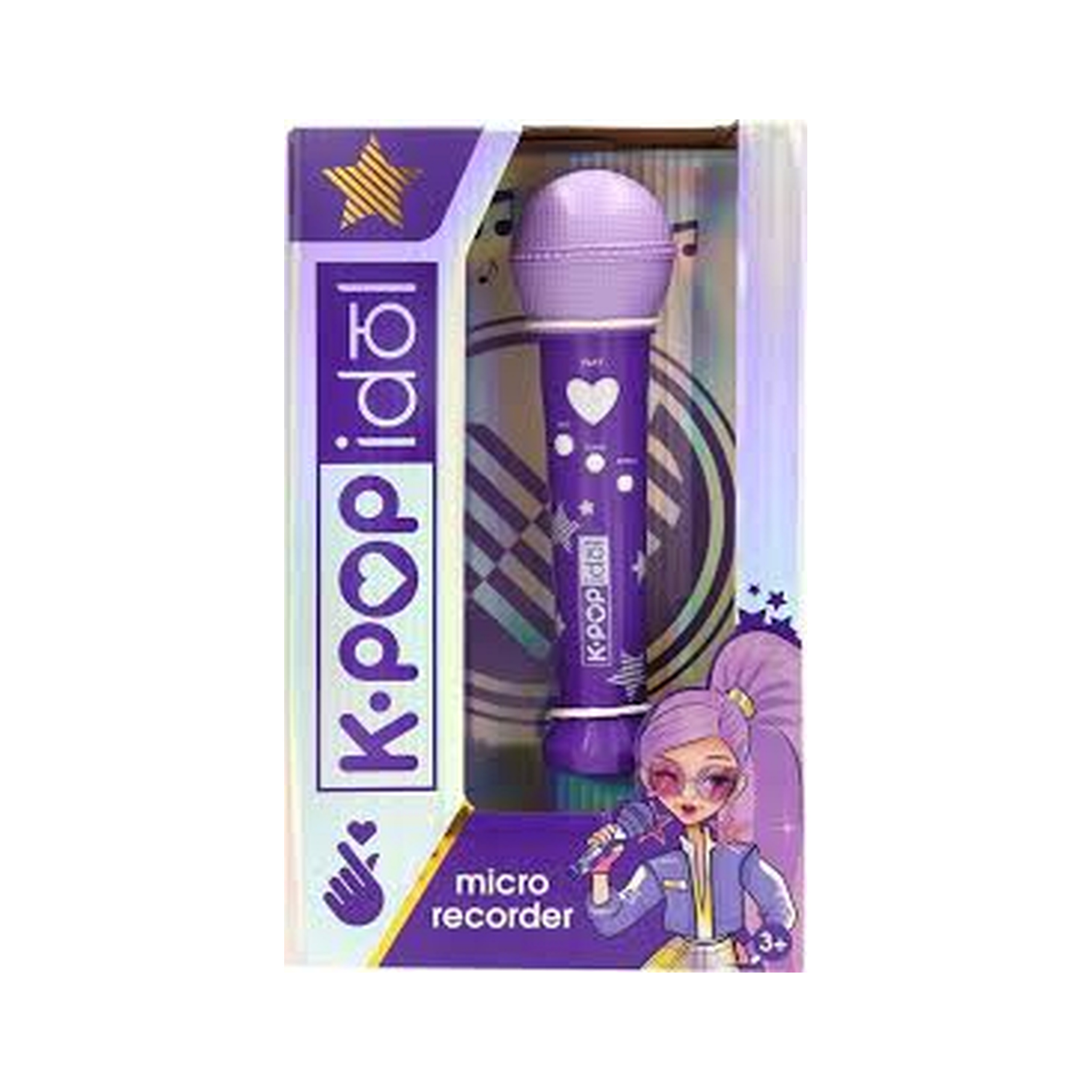 KPop Idol Micro Recorder Battery Operated