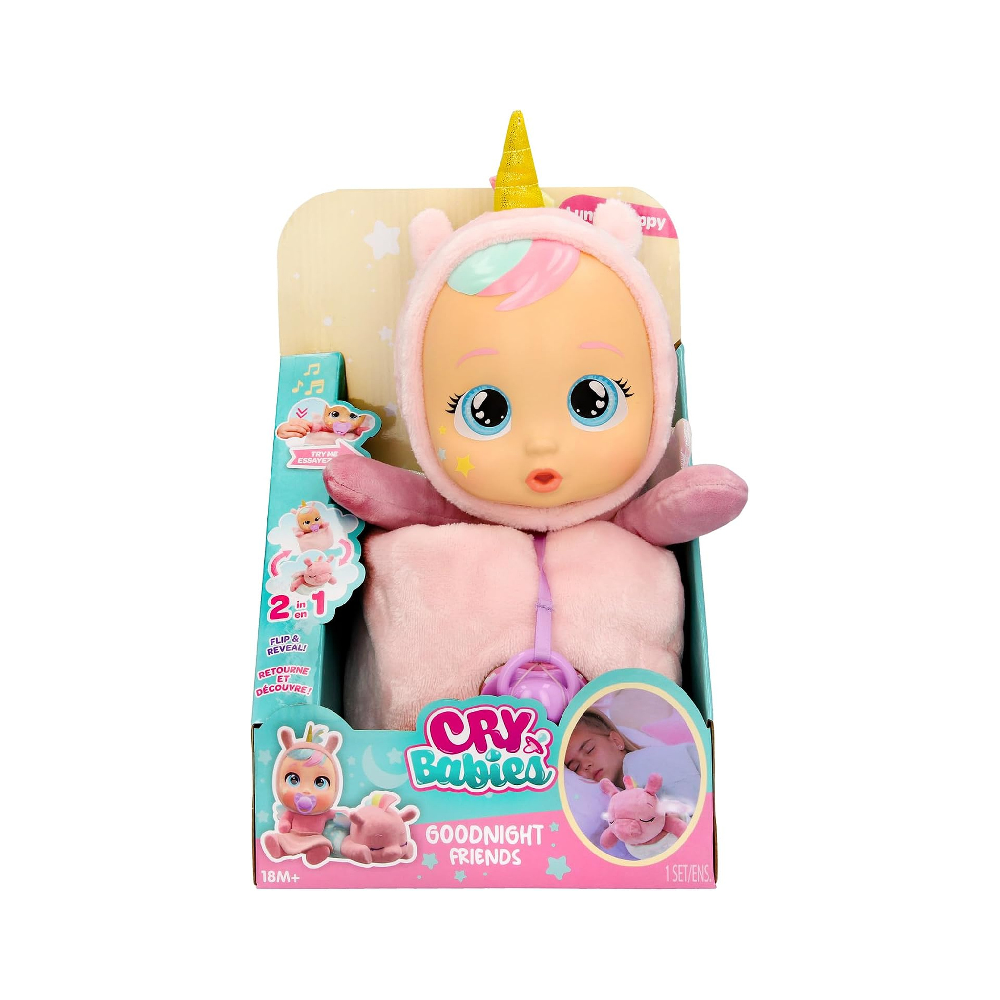 Cry Babies Goodnight Friends Luna and Poppy Nurturing Doll