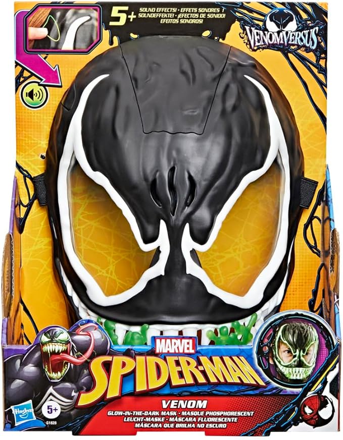 Hasbro Marvel: Spider-Man - Venom Versus Feature Glows-In-The-Dark Mask