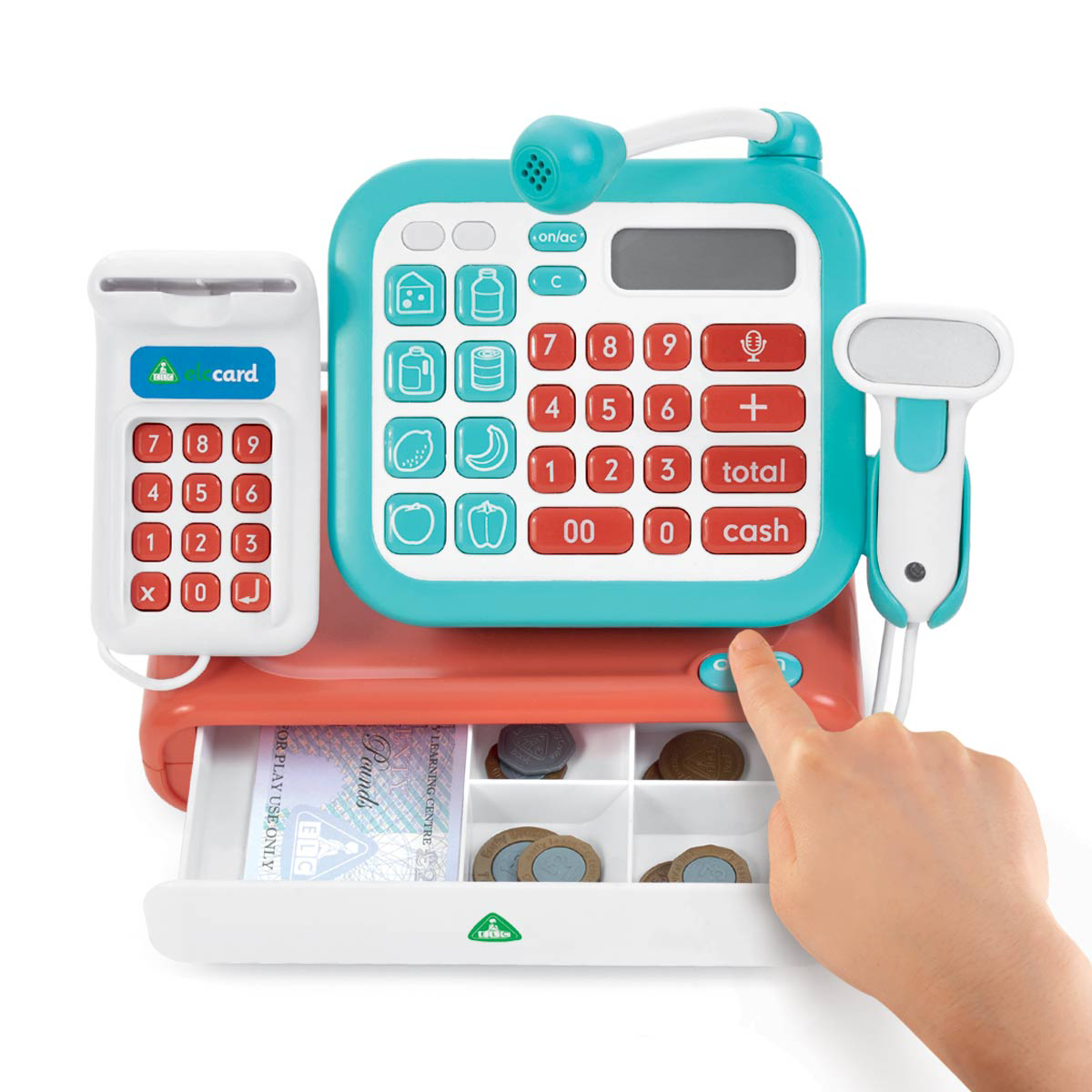 Elc Cash Register Blue