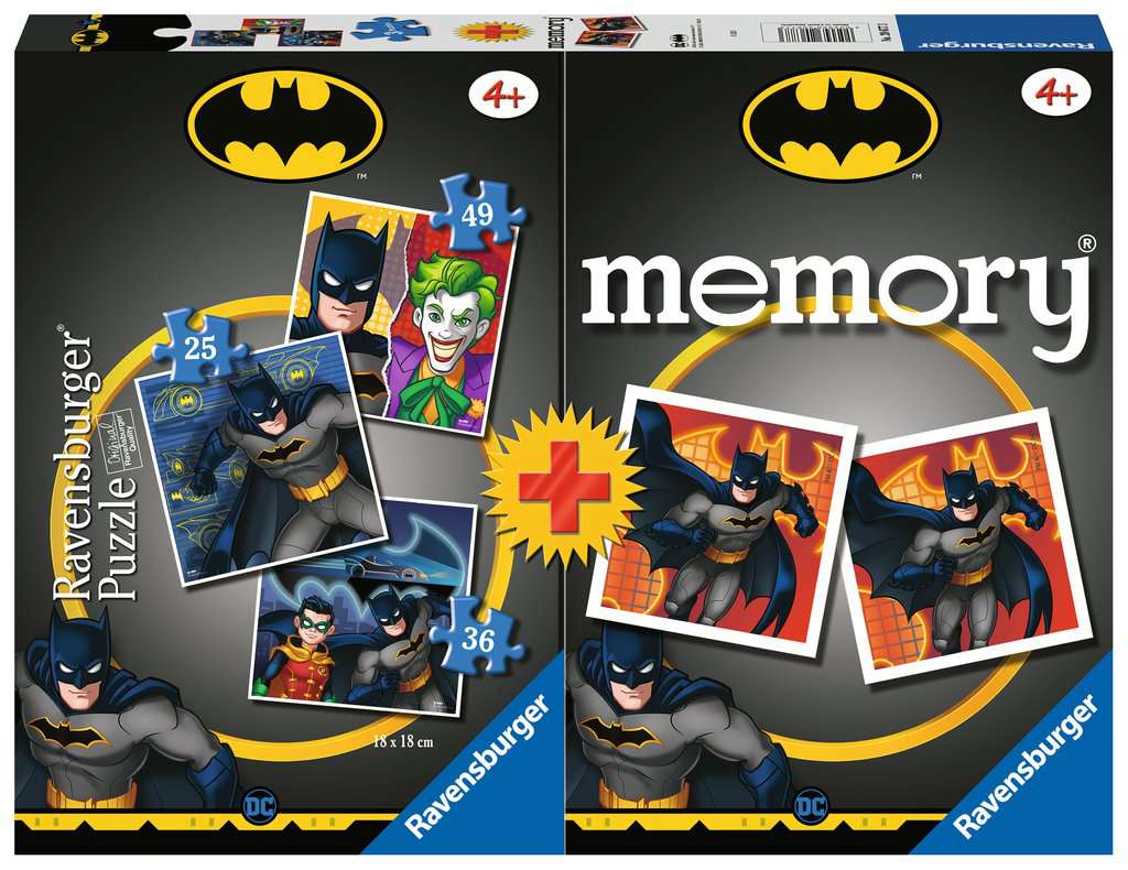 Batman 3 Puzzl.+Memory
