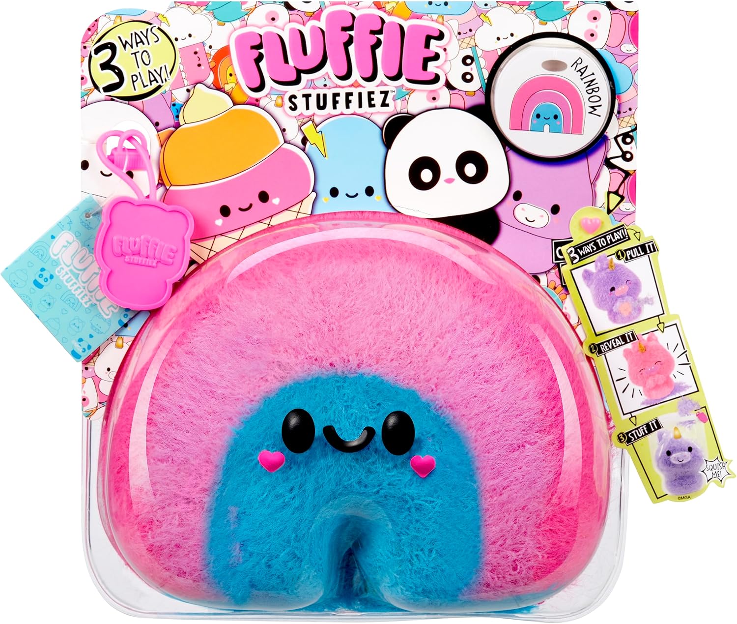 FLUFFIE STUFFIEZ MINI ASST 3 PDQ
