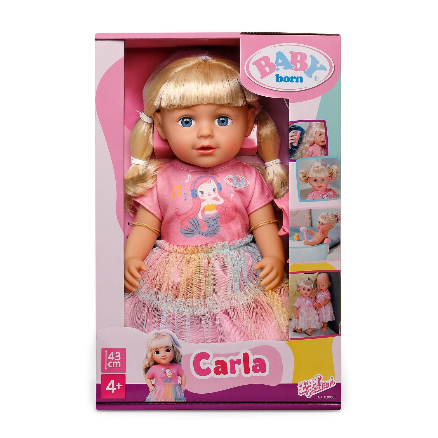 BABY BORN CARLA 43CM