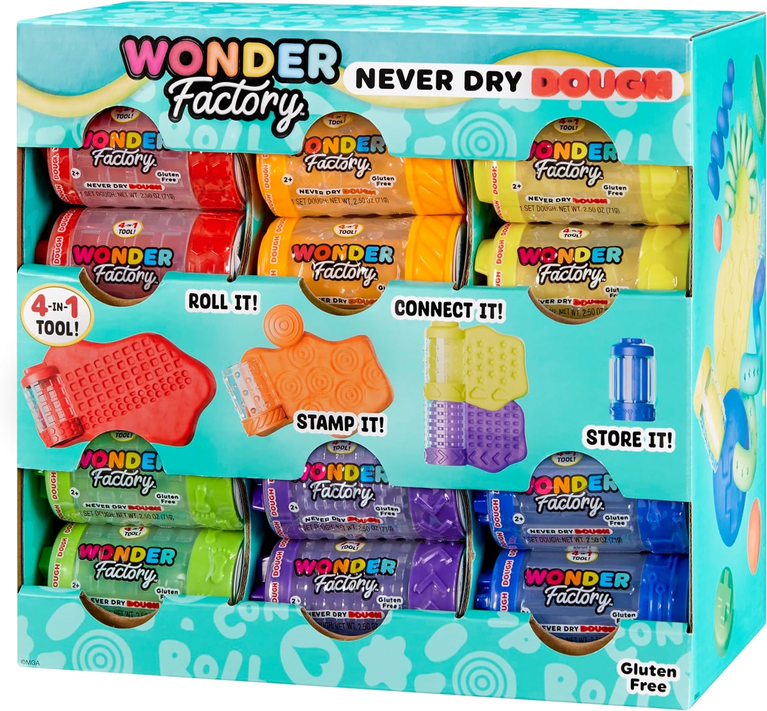 WONDER FACTORY NEVER DRY SAND/DOUGH PDQ