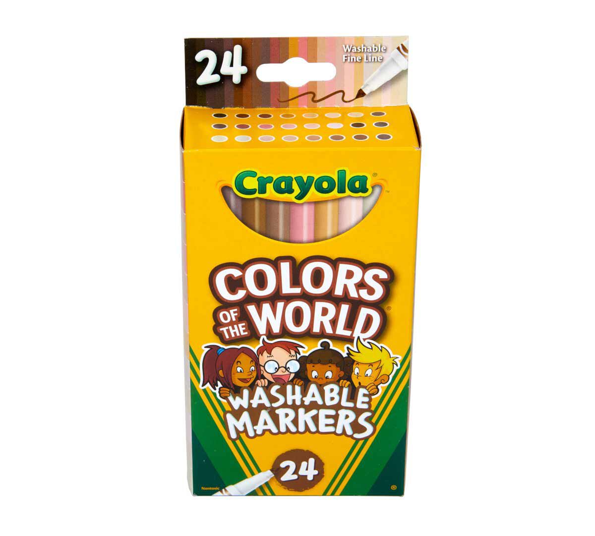 24 Washable Markers Fineline