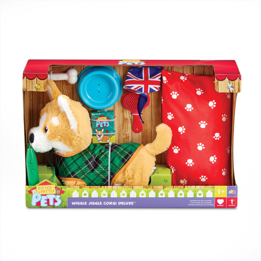 Pitter Patter Pets Wiggle Jiggle Corgi Deluxe Electronic Pet