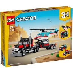 31146 Flatbed Truck With Helicopter V29