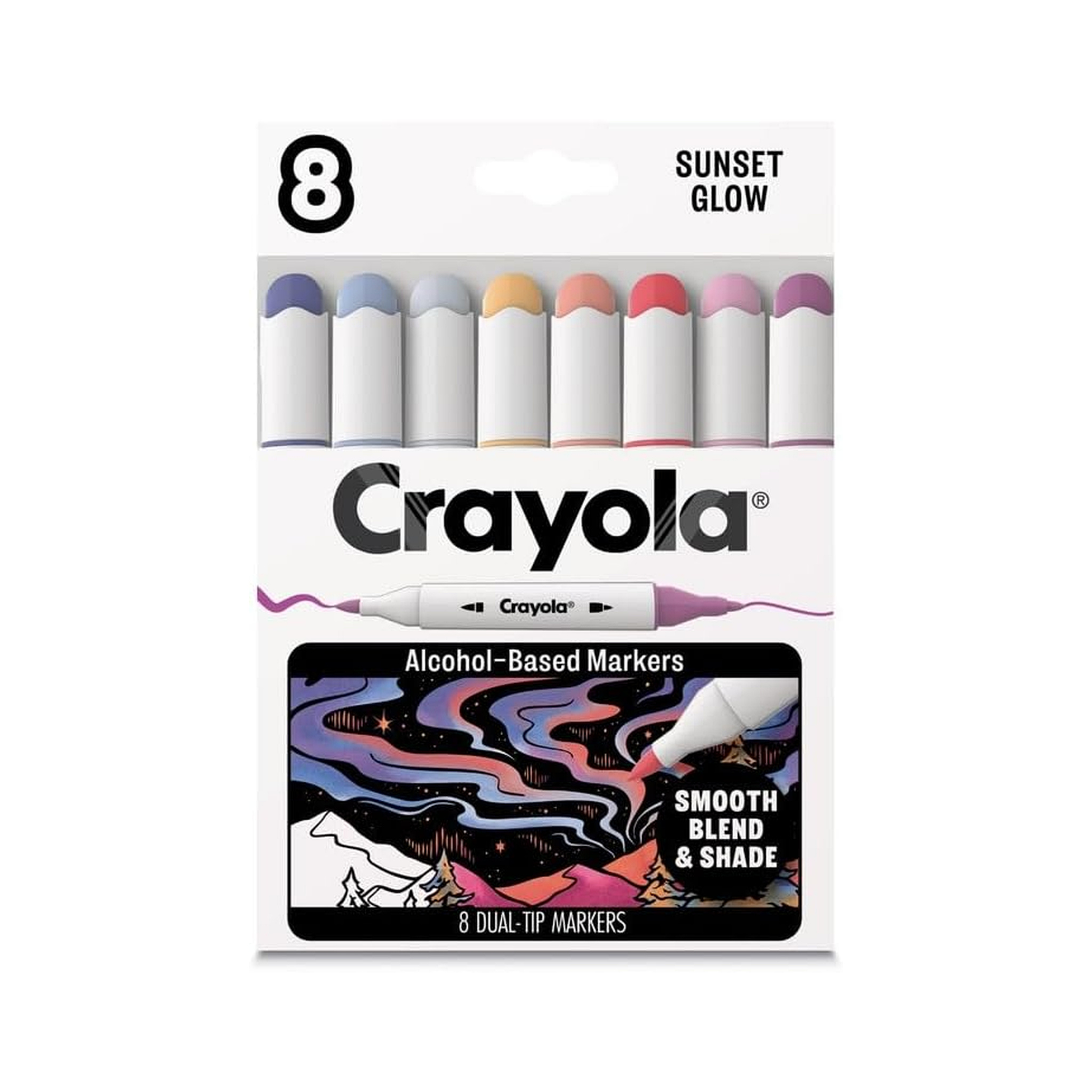 Crayola Color Collections Markers - Sunset Glow