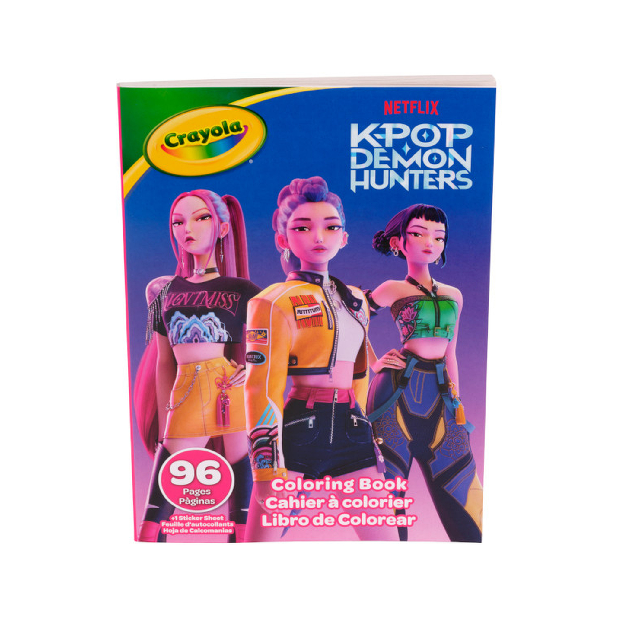 K-Pop Demon Hunters Coloring Book