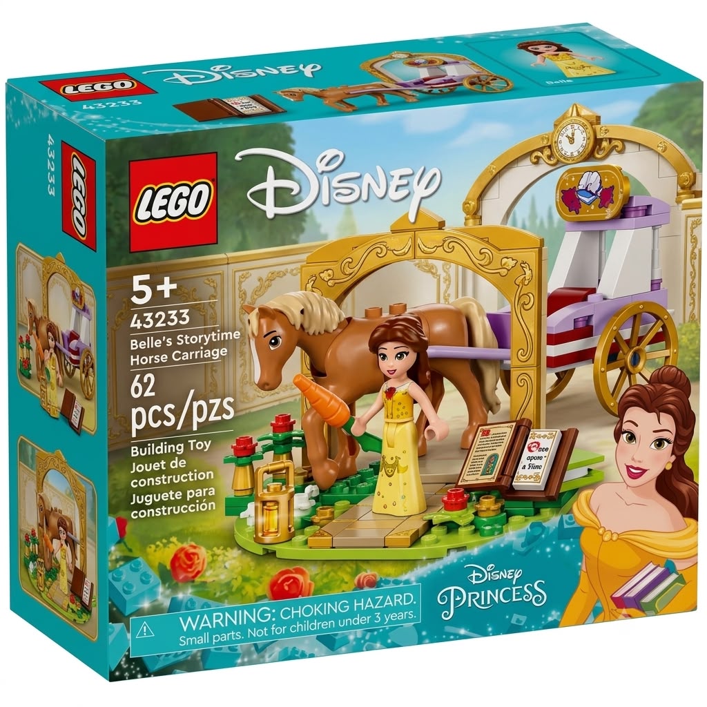 LEGO 43233 BELLE'S STORYTIME HORSE CARR.. V29
