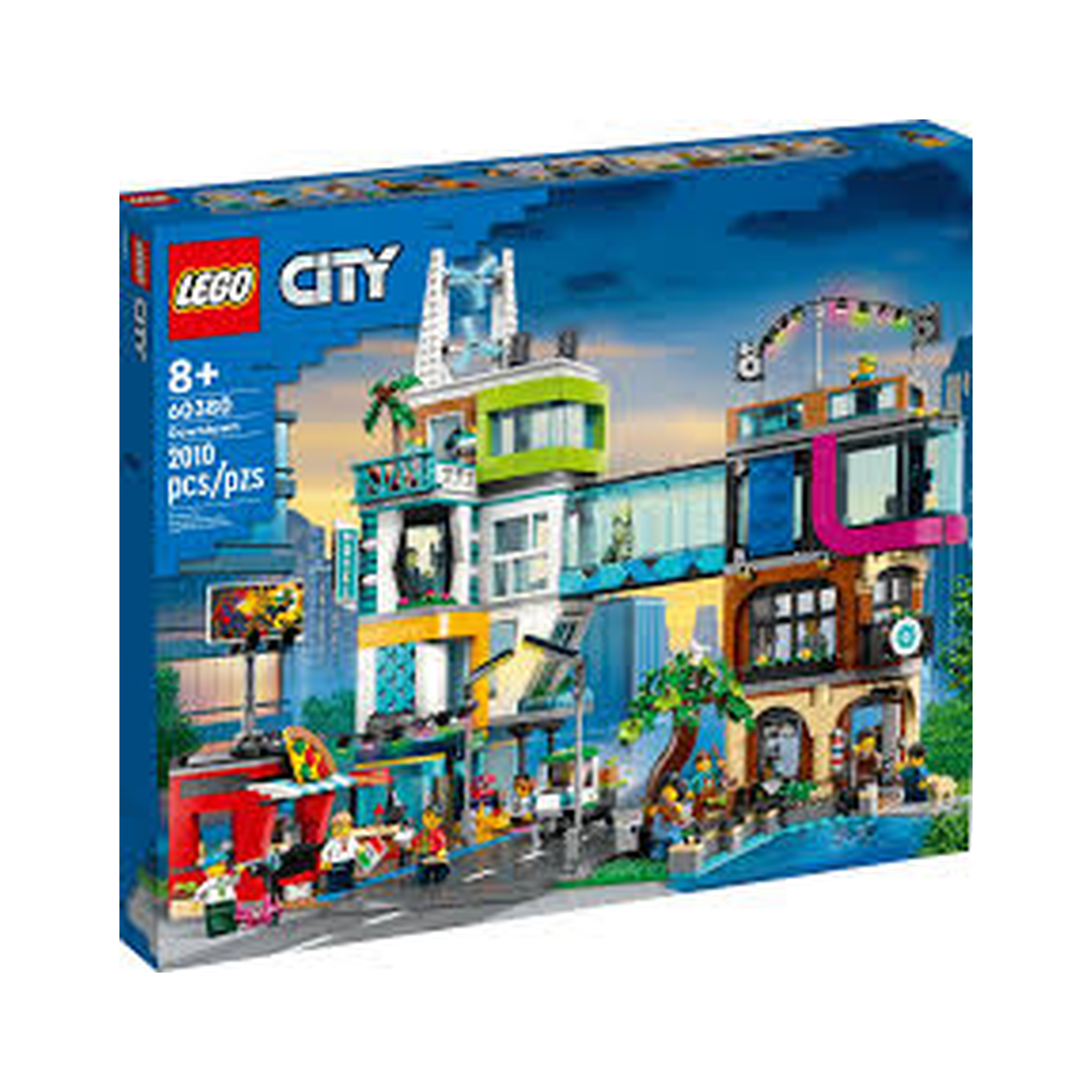 Konstruktor LEGO City Downtown 60380, 8+ yaş, 2010 hissə