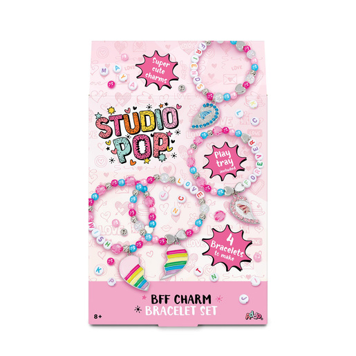 Studio Pop BFF Charm Bracelet Craft Set