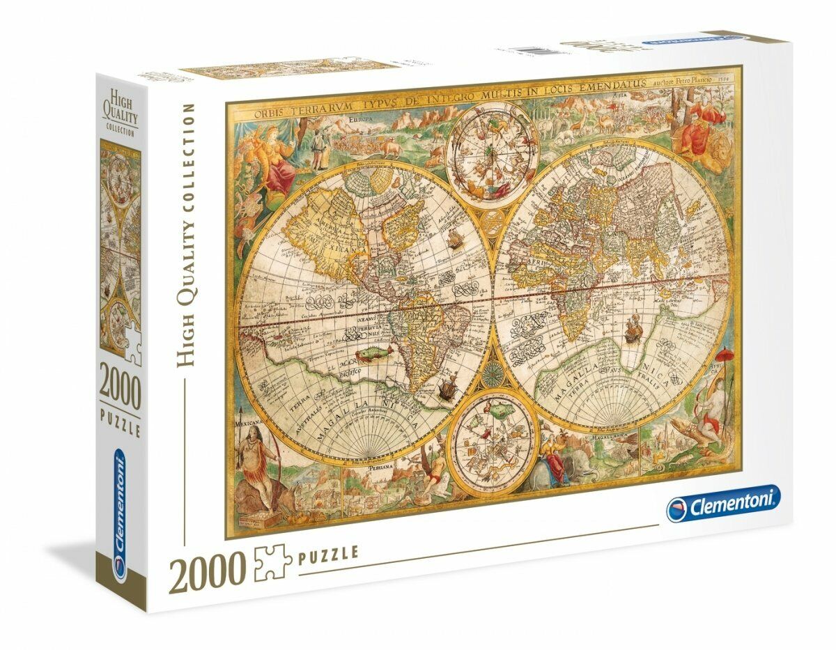 High Quality 2000 Pcs - Ancient Map