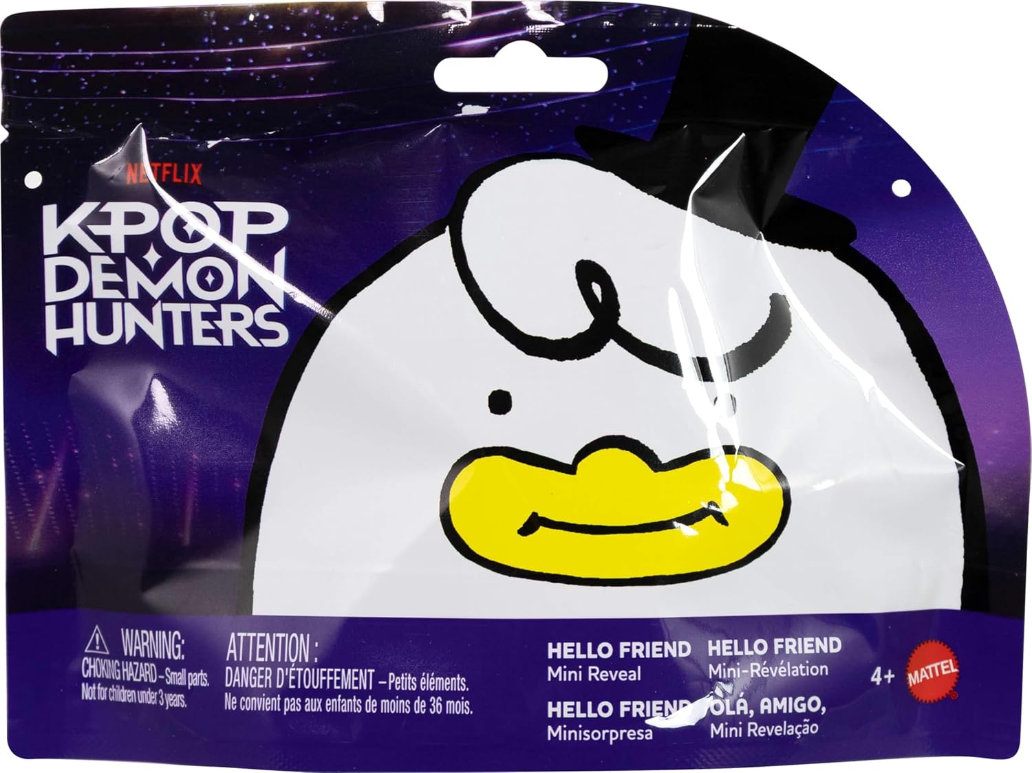KPop Demon Hunters Hello Friend Mini Reveal (One Random Mini Fig Per Purchase)