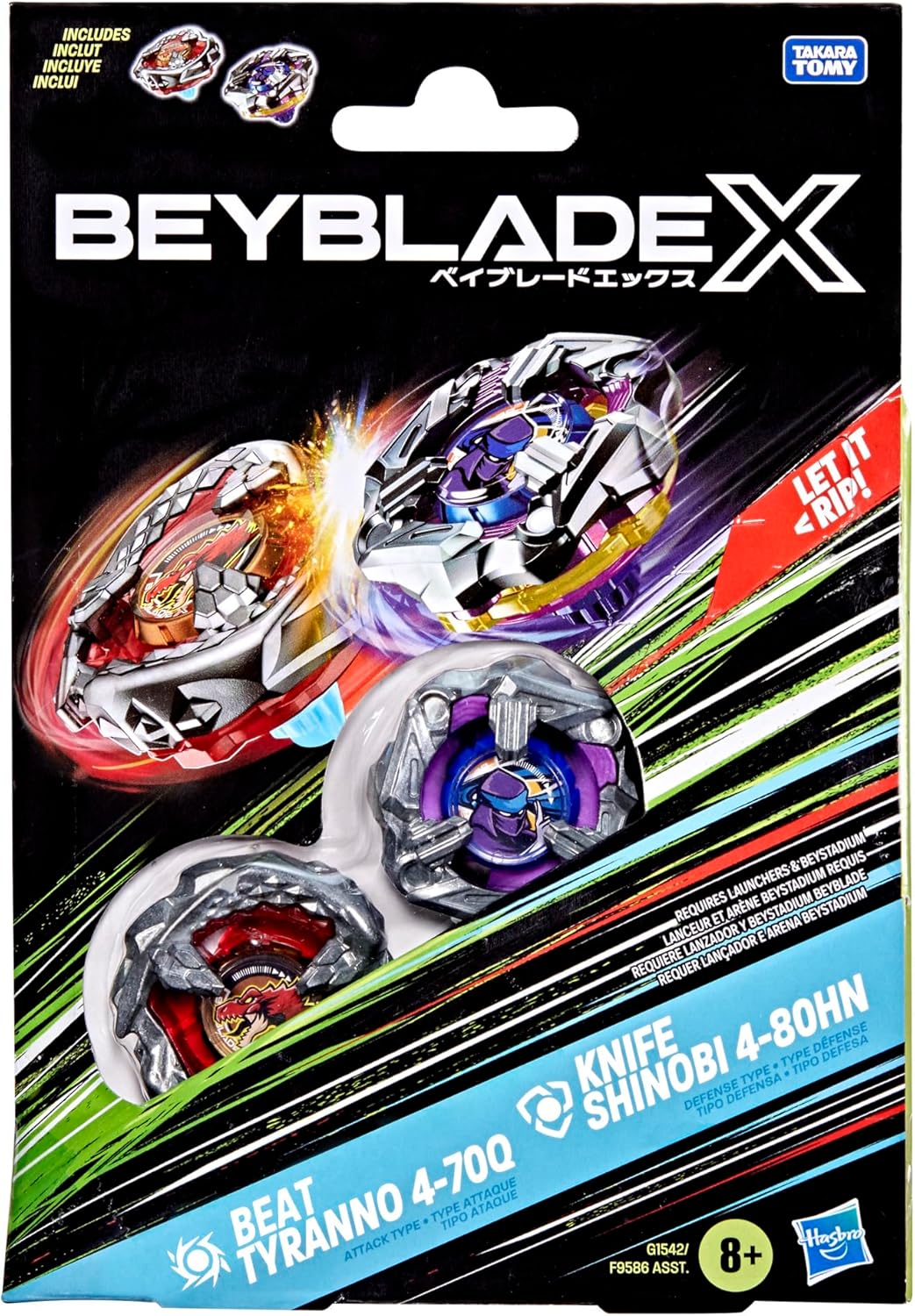 BEYBLADE BBX TİRANNO BıÇAQ SHINOBI BEAT